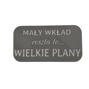 PREZENT skarbonka na życzenie NIC MIKOŁAJ GWIAZDKA SKARBONKA PERSONALIZACJA 2000  - zdjęcie 1